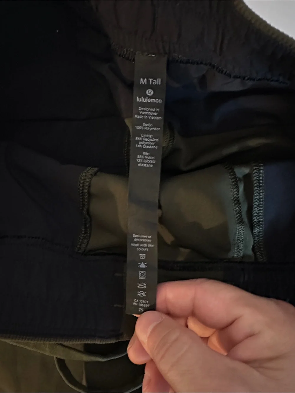 lululemon athletica comfortable olive